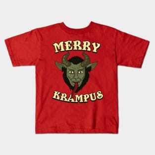 Merry Krampus Kids T-Shirt